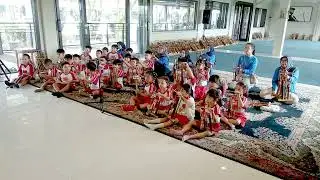 TK Gagas Ceria Bandung Bermain #Angklung di Bale Seni Barli