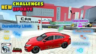 Новые испытания в Car Simulator 2 &mdash; предел прочности, поиск предметов, тишина. 😍|| Новое обновлен...
