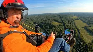 Cross Country Powered Parachute Flight From Nulltown To Shelbyville, IN - 9-19-23