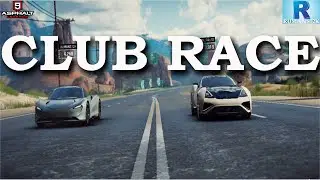 CLUB RACE IN ASPHALT 9 RUMANS12K | ASPHALT 9 CLUB RACE WITH FRIENDS | ASPHALT 9 CLUB.
