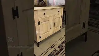 Reimagined vintage Cushman buffet😃. See the before😳. #diy #furnituredesign #furniture #home #home