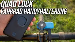 Quad Lock Smartphone Fahrradhalterung Test 🚲 Fahrrad Handyhalterung 👉 sicher und komfortabel?
