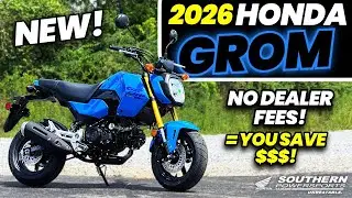New 2026 Honda Grom Motorcycle Models Are Here! | Southern Honda Powersports