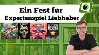 Ich kam, sah und Brettspiele #22 - 5 Spiele im Schnelldurchlauf - Expertenspiele pur!