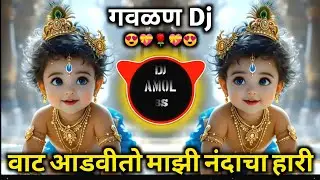 Vat Aadvito Mazi Nandacha Hari Dj Song | Marathi Sambhal Mix | New Gavlan Dj |