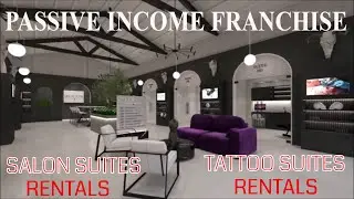 BEST PASSIVE INCOME FRANCHISE! ( TATTOO SUITES & SALON SUITES ) An industry game changer.