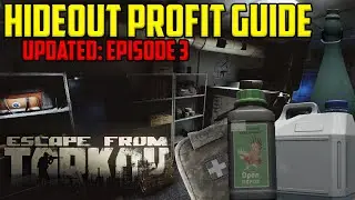 COMPLETE Hideout Guide UPDATED for Current Flea Market Status: Hideout Series Episode 3