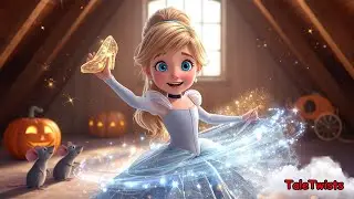 Cinderella 2025: The Sparkly Shoe Dance! | Kids Princess | Nursery Rhymes & Kids Songs | TaleTwists