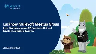 Lucknow Virtual Meetup: Deep Dive into Anypoint API Experience Hub & Private Cloud Edition Overview