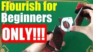 COOL Card Flourishes Tutorial / Card Flourishes for Beginners ONLY!!! #cardflourishes