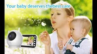 4.3 Inch Wireless Video Color Baby Monitor  Monitor 2 Way Audio Reminder Temperature Monitor