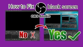 obs black screen fix windows 10#obs #fix