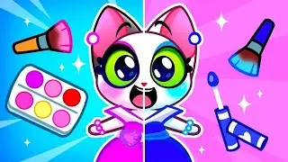 My Doll Came to Life 🪄👗 Magic Dress-Up Adventure | Funny Cartoons for Kids