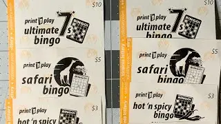 WoooHooo&hellip;..Print-N-Play Tuesday Bingo Challenge&hellip;.Last Weeks Tickets vs. This Weeks&hellip;Who Wins?