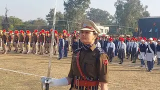 Full Dress Rehearsal 77th Republic Day Celebrations Sports Stadium Kathua. 