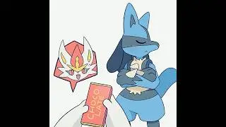 Angry Lucario  #Lucario #Cinderace #Pokemon