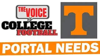 Tennessee Transfer Portal Needs
