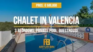 👉 FOR SALE: Chalet With A Private Pool - Riba-roja de T&uacute;ria, Valencia