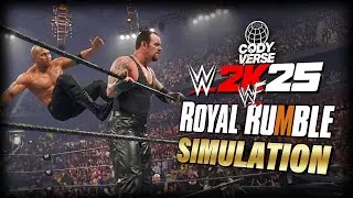 FULL EVENT : Royal Rumble 2002 | Triple H Returns; Jericho vs. Rock! | WWE 2K25 Simulation
