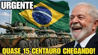 BRASIL ENVIAR&Aacute; DEZENAS DE CA&Ccedil;A TANQUES CENTAURO II NA FRONTEIRA 
