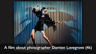 A film about celebrated photographer, Damien Lovegrove  (1 hour, 4k)