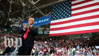 Trump holds a rally in Biloxi, Miss.