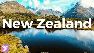 New Zealand Nature Scenery with Relaxing Music - Study Music, Stress Relief, Sleep Music