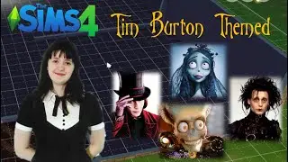 Sims 4 Tim Burton Themed Rooms