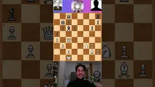 SACRIFICIO DA COMPUTER!! Kasparyan vs Manvelian! #shorts #chess #scacchi