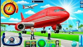 Flight Airplane City Pilot Simulator - Plane Boeing Emergency Landing - Android Gameplay