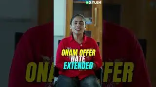 Onam Offer Date Extended; Don't Miss This Opportunity‼️ | Xylem Plus One Commerce