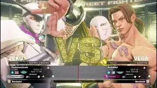Street Fighter&reg; V* Vega vs Zeku