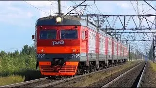 ЭР2Т-7195 сообщением Новолисино - Санкт-Петербург