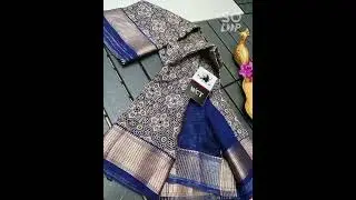 18/11/22 soft nsmooth Binny crape sarees with Ajrakh design To buy/more details whatsapp +9607479208