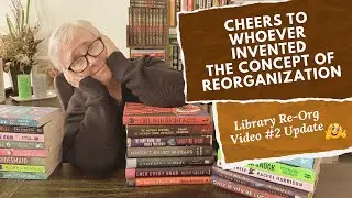 Library Reorganization Update #2 - This is going to take FOREVER #bookorganization #booktube