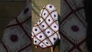 Crochet baby blanket warm blanket 🤗