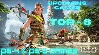 Top 6 Upcoming NEW PS4 PS5 Games 2022 | Upcoming New Games of PS4 & PS5 | TOP 6 GAMES | Coming soon