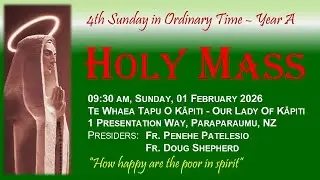20260201 Holy MASS - 4th Sunday in Ordinary Time - A
