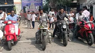 Pongal Series 🎉 Slow Bike🚳ride Royal Enfield vs  scooty 