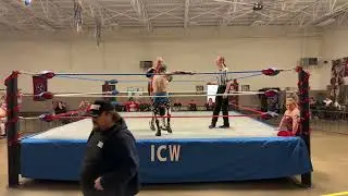 ICW December 20th: Tri-Cities Championship;  Austin Cox vs Bully