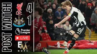 NUFC LIVE INSTANT MATCH REACTION | Liverpool v Newcastle United
