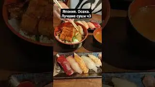 Япония. Осака. Лучшие суши ч3 #япония_влог #япония #эталонотдых #обзор #travel #осака