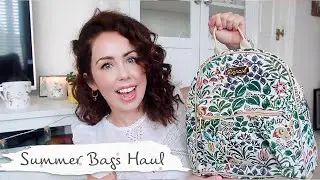 HUGE SUMMER BAGS + ACCESSORIES TRY ON HAUL 2019 + Aldi Homeware! AD