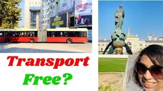 Free Public Transport in a City to Roam Around | #belgrade #travelguide