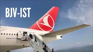 Trip Report | Turkish Airlines 777-300ER Economy Class | Bodrum to Istanbul