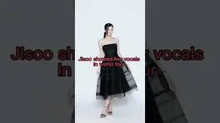 Jisoo showed off her vocal in world tour #jisoo #worldtour #blackpink #vocals #bts #army