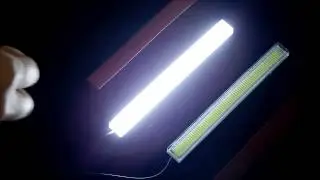 Дневные ходовые огни LED DRL COB В корпусе Slim 17 CM 12 V