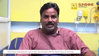 A 51yrs old Purushotam - ORIF Pelvis by Dr. Ashok Raju at Sunshine Hospitals