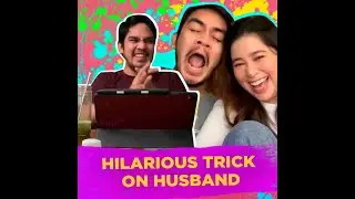 Hilarious trick on husband | KAMI | Moira Dela Torre jokingly teaches her husband Jason Marvin