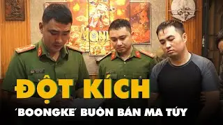 Đột kích ‘boongke’ buôn bán ma túy có gắn nhiều camera giữa khu dân cư ở Quảng Ngãi